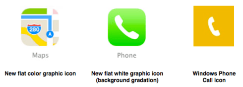 iOS 7 Icons Overview