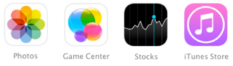 i0S 7 Icon design consistency